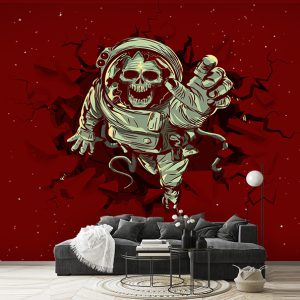 پوستر خفن اسکلت فضانورد