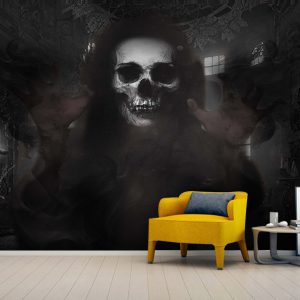 پوستر دیواری طرح اسکلت برای اتاق وحشت
