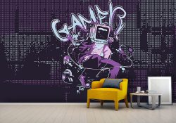 پوستر دیواری سه بعدی برای گیمینگ