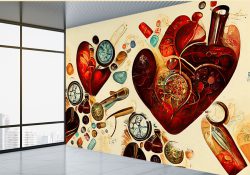 پوستر دیواری پزشکی جراحی قلب