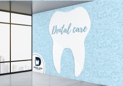 پوستر ساده برای مطب دندانپزشکی