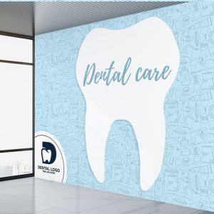 پوستر ساده برای مطب دندانپزشکی