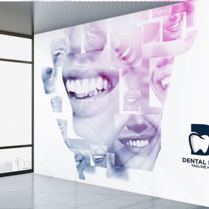 کاغذ دیواری سه بعدی برای دندانپزشکی