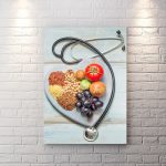 تخته شاسی طرح رژیم غذایی برا مطب دکتر تغذیه