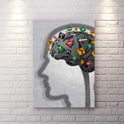 تابلو شاسی دکوراتیو برای روانشناسی