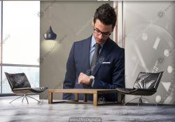 پوستر دیواری برای مغازه ساعت فروشی