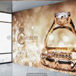 پوستر دیواری طلا فروشی