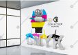 پوستر دیواری سه بعدی برای چاپ خانه
