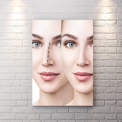 تابلو شاسی برای مطب دکتر جراح بینی