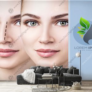 پوستر سه بعدی برای مطب دکتر جراح بینی