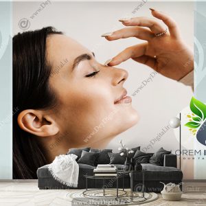 پوستر سه بعدی برای مطب جراح زیبایی بینی