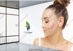 پوستر دیواری سه بعدی عمل بینی