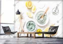 طرح پوستر برای مرکز فیشیال