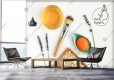 پوستر دیواری سه بعدی برای مرکز فیشیال صورت