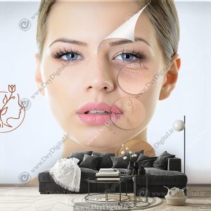 پوستر دیواری سه بعدی طرح فیشیال