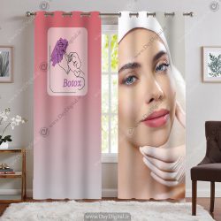 پرده چاپی سه بعدی پاکسازی و جوانسازی صورت