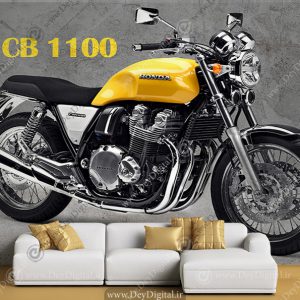 پوستر دیواری طرح موتور cb 1100 هوندا