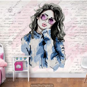 پوستر سه بعدی برای اتاق نوجوان دختر