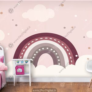 کاغذ دیواری سه بعدی برای اتاق بچه