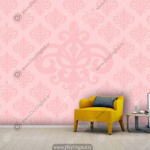 کاغذ دیواری سه بعدی شیک و ساده اتاق دختر