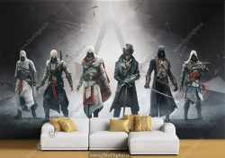 پوستر دیواری بازی های معروف طرح Assassin's Creed