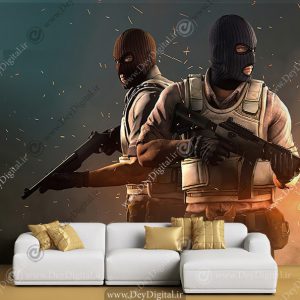 خرید پوستر گیمینگ طرح بازی Counter Strike