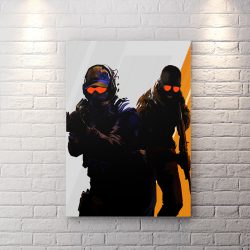 تابلو گیم Counter-Strike 2 با زمینه روشن