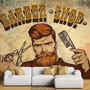 پوستر دیواری آرایشگاه انیمیشنی