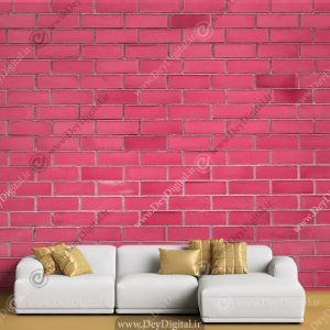 پوستر دیواری آجر سه بعدی