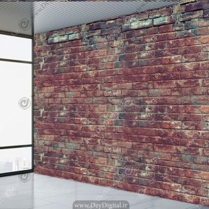 پوستر دیواری آجر طرح قدیمی