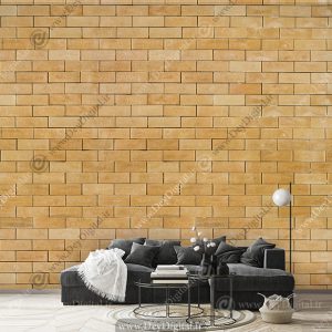 پوستر دیواری آجر طرح ساده