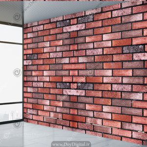 پوستر دیواری طرح آجر برجسته