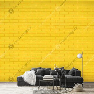 پوستر دیواری سه بعدی آجر