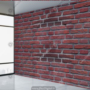 پوستر دیواری آجر طرح ساده