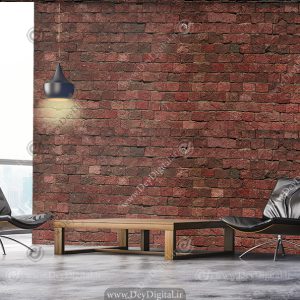 پوستر دیواری آجر طرح سنتی