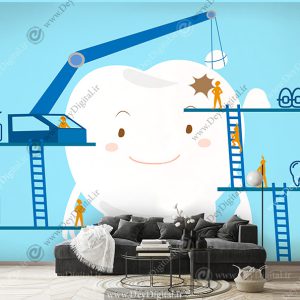 پوستر دیواری دندان پزشکی کودکان