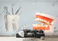 پوستر دیواری برای مطب دندانپزشکی