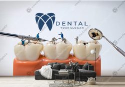 پوستر دیواری دندانسازی