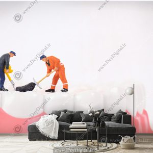 پوستر دیواری دندان سازی