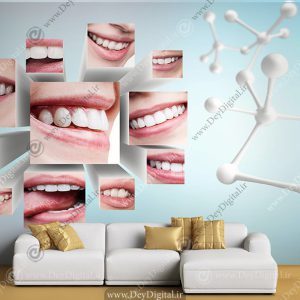 پوستر دیواری مطب دندان پزشکی