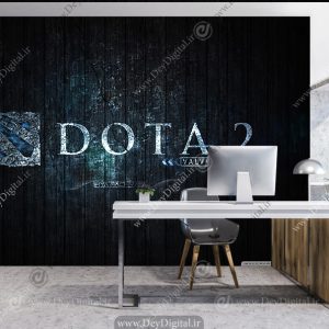 پوستر دیواری لوگو DOTA 2 کد