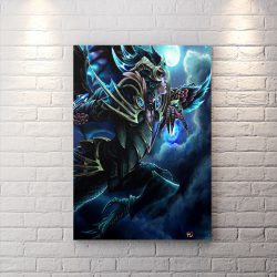 تابلو شاسی گیمینگ طرح Skywrath Mage با تم آبی