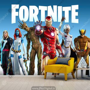 پوستر دیواری شخصیت های فورتنایت