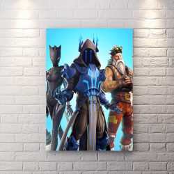 تابلو برای اتاق گیمینگ طرح Ice King با زمینه روشن