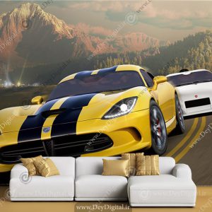 پوستر دیواری بازی ماشینی طرح فورزا هورایزن