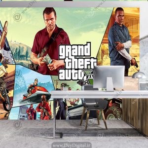 پوستر دیواری GTA V