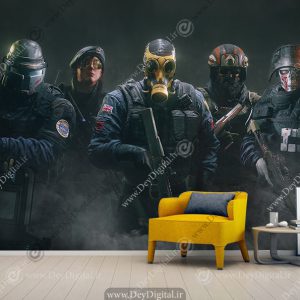 پوستر دیواری Rainbow Six Siege کد