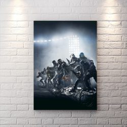 تابلو گیمینگ rainbow six با تم تیره