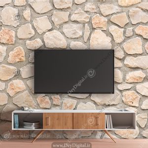 کاغذ دیواری سه بعدی سنگ