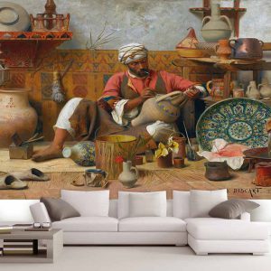 پوستر دیواری طرح مردمان قدیمی
